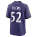 Джерси Baltimore Ravens Ray Lewis Nike Purple Team Retired Game