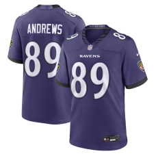 Джерси Baltimore Ravens Mark Andrews Nike Purple Team Game Джерси Baltimore Ravens Mark Andrews Nike Purple Team Game
