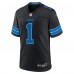 Джерси Detroit Lions Jameson Williams Nike Black Alternate Game Player
