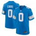 Джерси Detroit Lions Jahmyr Gibbs Nike Blue Game Player