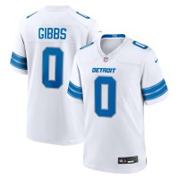 Джерси Detroit Lions Jahmyr Gibbs Nike White Game Player