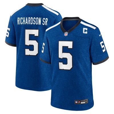 Indianapolis Colts Anthony Richardson Sr. Nike Royal Alternate Indiana Nights Game Jersey