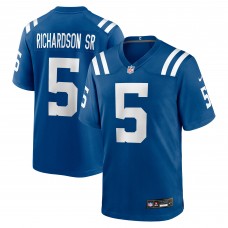 Indianapolis Colts Anthony Richardson Sr. Nike Royal Team Game Jersey