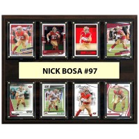 San Francisco 49ers Nick Bosa 12 x 15 Trading Card Plaque