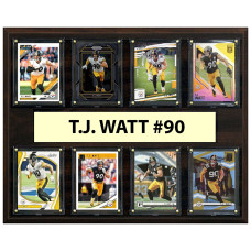 Плакетка Pittsburgh Steelers T.J. Watt 12 x 15 Trading Card
