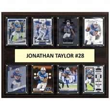Indianapolis Colts Jonathan Taylor 12 x 15 Trading Card Plaque