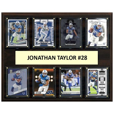 Indianapolis Colts Jonathan Taylor 12 x 15 Trading Card Plaque