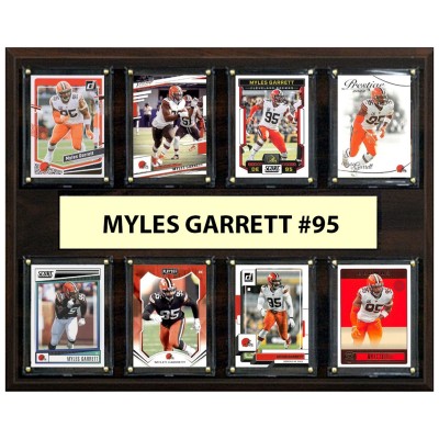 Cleveland Browns Myles Garrett 12 x 15 Trading Card Plaque