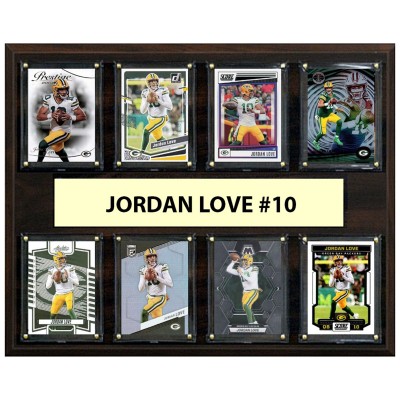 Green Bay Packers Jordan Love 12 x 15 Trading Card Plaque