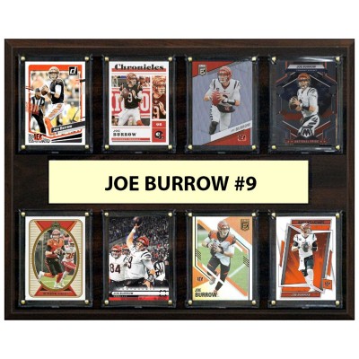 Cincinnati Bengals Joe Burrow 12 x 15 Trading Card Plaque
