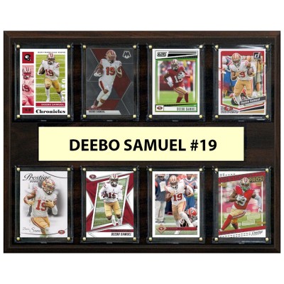 San Francisco 49ers Deebo Samuel Sr 12 x 15 Trading Card Plaque