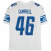 Игровая джерси Jack Campbell Detroit Lions Autographed Fanatics Authentic White Nike Limited