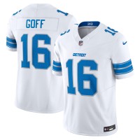 Джерси Detroit Lions Jared Goff Nike White Vapor F.U.S.E. Limited