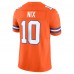 Джерси Denver Broncos Bo Nix Nike Orange Vapor F.U.S.E. Limited