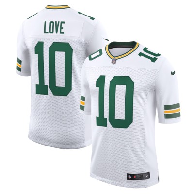 Игровая джерси Green Bay Packers Jordan Love Nike White Vapor Untouchable Limited
