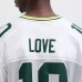 Игровая джерси Green Bay Packers Jordan Love Nike White Vapor Untouchable Limited
