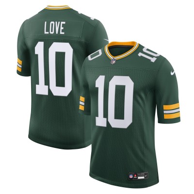 Игровая джерси Green Bay Packers Jordan Love Nike Green Team Vapor Untouchable Limited