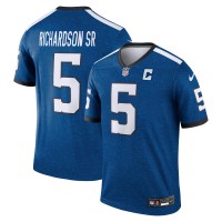 Indianapolis Colts Anthony Richardson Sr. Nike Royal Legend Player Performance Top