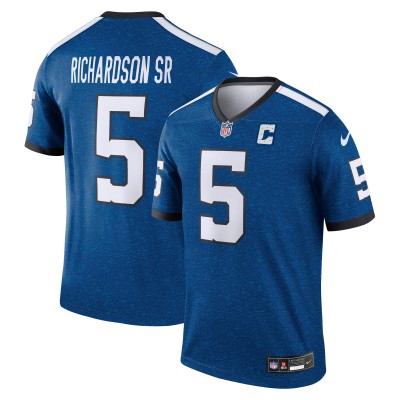 Indianapolis Colts Anthony Richardson Sr. Nike Royal Legend Player Performance Top