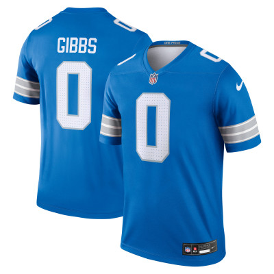 Detroit Lions Jahmyr Gibbs Nike Blue Legend Player Performance Top
