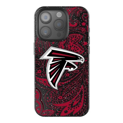 Atlanta Falcons Keyscaper Paisley Bling iPhone Case