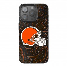 Cleveland Browns Keyscaper Paisley Bling iPhone Case