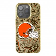 Cleveland Browns Keyscaper Paisley Bling iPhone Case