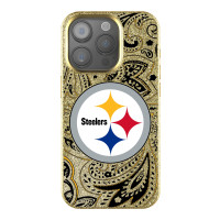 Чехол для iPhone Pittsburgh Steelers Keyscaper Paisley Bling