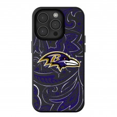 Baltimore Ravens Keyscaper Paisley iPhone Magnetic Bump Case