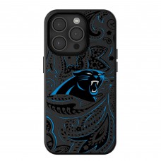 Carolina Panthers Keyscaper Paisley iPhone Magnetic Bump Case