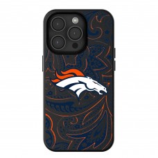 Denver Broncos Keyscaper Paisley iPhone Magnetic Bump Case