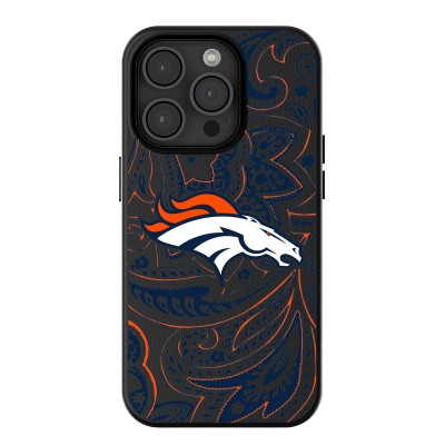 Denver Broncos Keyscaper Paisley iPhone Magnetic Bump Case
