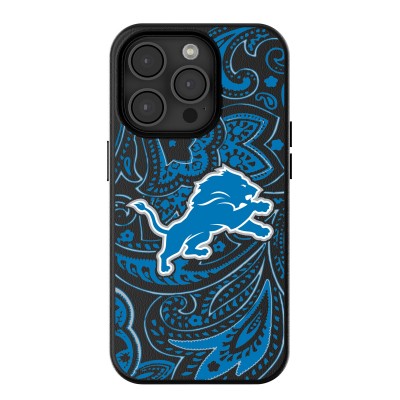 Detroit Lions Keyscaper Paisley iPhone Magnetic Bump Case