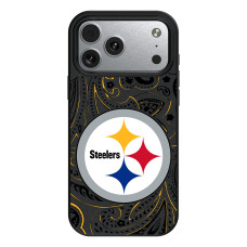 Чехол для iPhone Pittsburgh Steelers Keyscaper Paisley