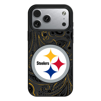 Чехол для iPhone Pittsburgh Steelers Keyscaper Paisley