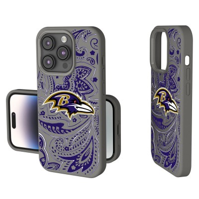 Baltimore Ravens Paisley iPhone Soft Touch Case
