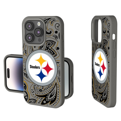 Чехол для iPhone Pittsburgh Steelers Paisley