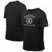 Las Vegas Raiders New Era Black 2025 NFL Draft T-Shirt