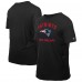 New England Patriots New Era Black 2025 NFL Draft T-Shirt