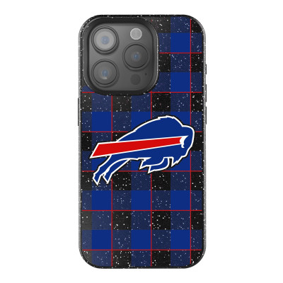 Buffalo Bills Keyscaper Plaid Bling iPhone Case