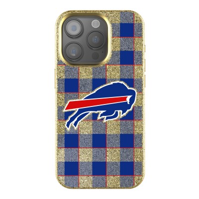 Buffalo Bills Keyscaper Plaid Bling iPhone Case