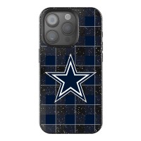 Dallas Cowboys Keyscaper Plaid Bling iPhone Case