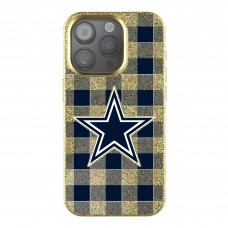 Dallas Cowboys Keyscaper Plaid Bling iPhone Case
