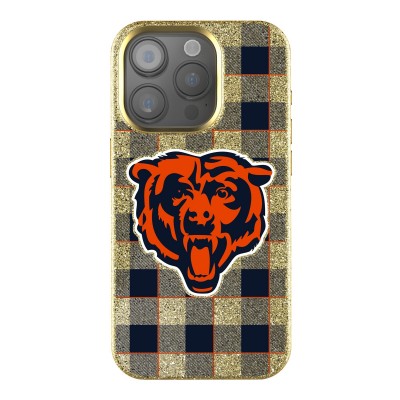 Chicago Bears Keyscaper Plaid Bling iPhone Case