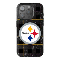 Чехол для iPhone Pittsburgh Steelers Keyscaper Plaid Bling