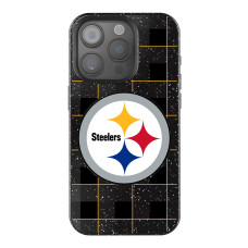 Чехол для iPhone Pittsburgh Steelers Keyscaper Plaid Bling
