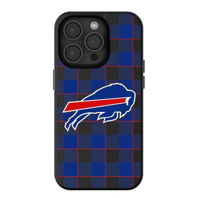 Buffalo Bills Keyscaper Plaid Magnetic Bump iPhone Case