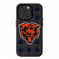 Chicago Bears Keyscaper Plaid Magnetic Bump iPhone Case