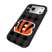 Чехол для iPhone Cincinnati Bengals Keyscaper Plaid Magnetic Bump
