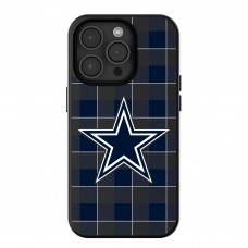 Dallas Cowboys Keyscaper Plaid Magnetic Bump iPhone Case